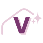 Logo de l'entreprise d'aide à domicile – Avec Violette – à Valence pour les réseaux sociaux